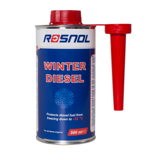 Rosnol Winter Diesel 500 ml Aditiv motorină antiîngheț Rosnol Winter Diesel 500 ml
